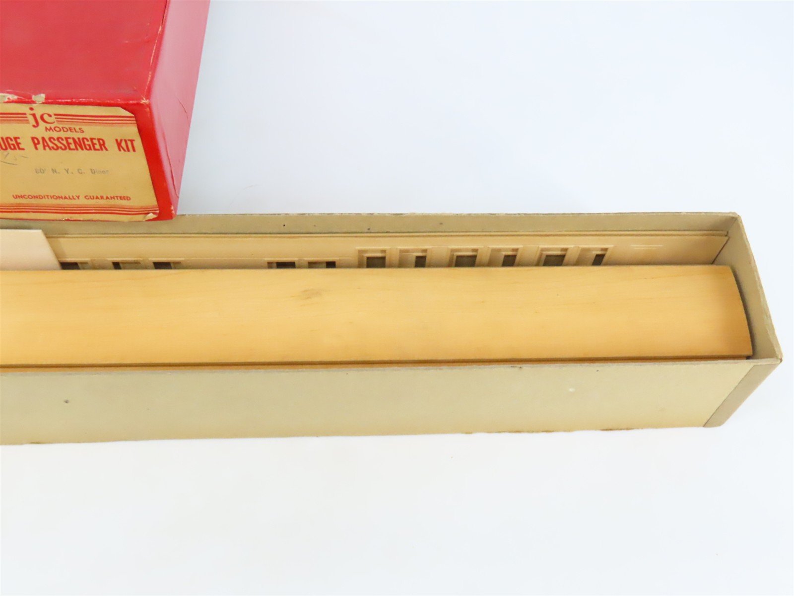 O Scale 2-Rail JC Models Kit Undecorated 80' NYC Diner Passenger Car