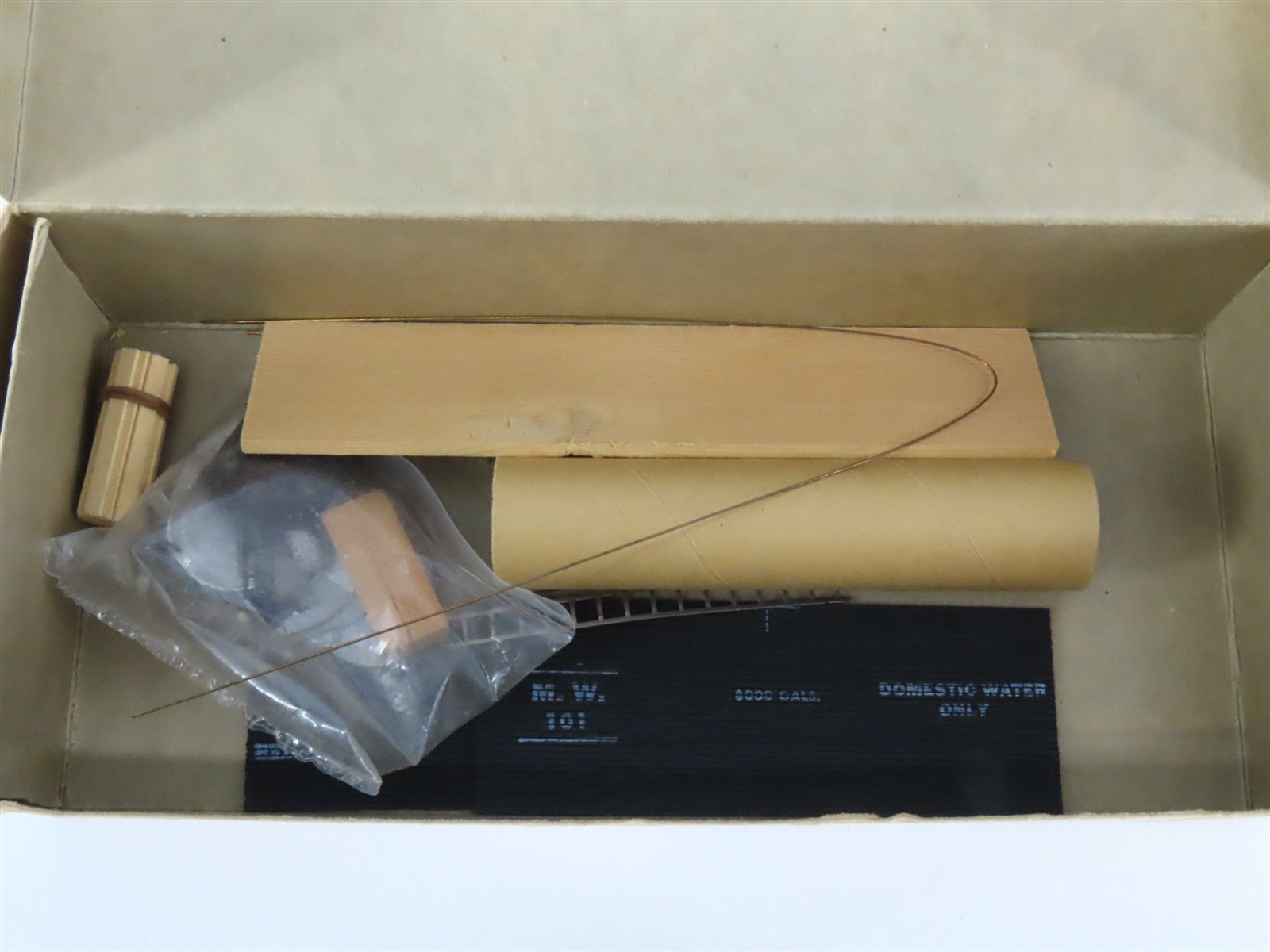 HO Scale Binkley Models HO-155 Old Time Domestic Water Car Kit