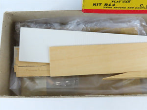 HO Scale Comet R14 CNW Chicago Northwestern Flatcar #4259 Kit