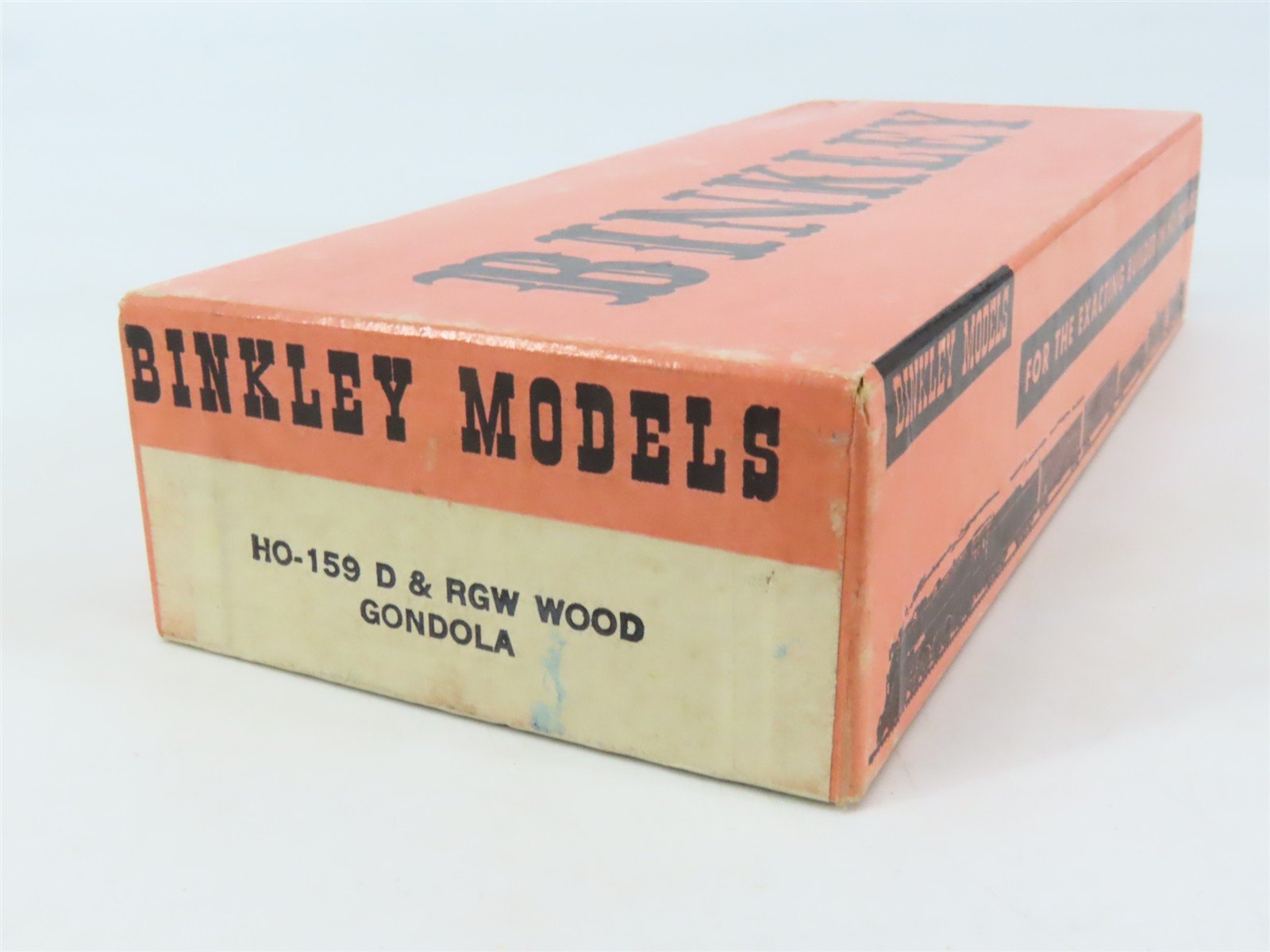HO Scale Binkley Models HO-159 DRGW Rio Grande Wood Gondola #2942 Kit