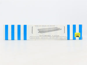 HO Scale Circus Crafts CW-165 Undecorated 70' Warren Flatcar Kit