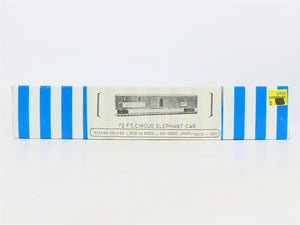 HO Scale Circus Crafts CW-161 Undecorated 72' Circus Elephant Stockcar Kit