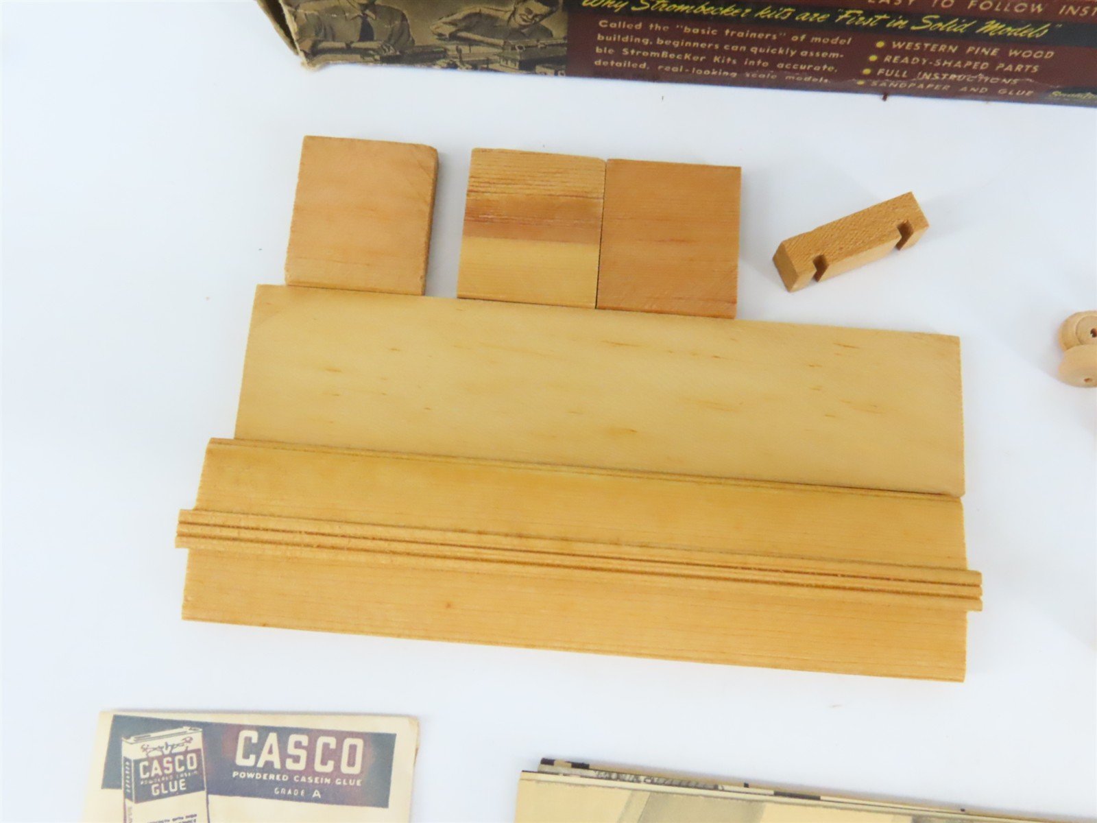 HO Strom Becker R-10 NYC New York Central Pacemarker 40' Boxcar #174487 Kit