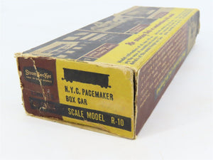 HO Strom Becker R-10 NYC New York Central Pacemarker 40' Boxcar #174487 Kit