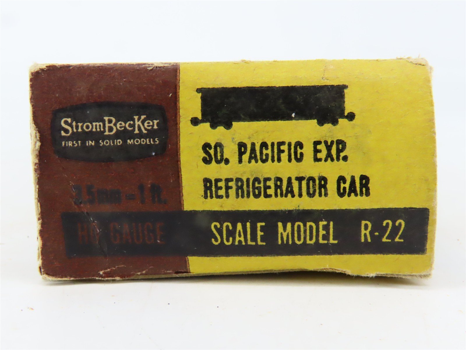 HO Scale Strom Becker R-22 SP Southern Pacific PFE Refrigerator Car #200020 Kit
