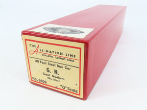 O Scale 2-Rail All-Nation 6606 GN Great Northern 40' Steel Boxcar #11450 Kit