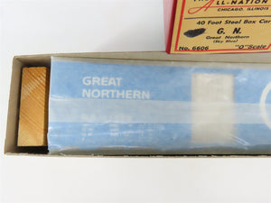 O Scale 2-Rail All-Nation 6606 GN Great Northern 40' Steel Boxcar #11450 Kit