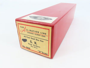O Scale 2-Rail All-Nation 6606 GN Great Northern 40' Steel Boxcar #11450 Kit
