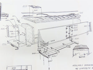 O Scale 2-Rail All-Nation UP/SP Pacific Fruit 40' Wood Reefer #20072 Kit