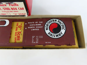 O Scale 2-Rail All-Nation 3667 NP Northern Pacific 40' Steel Boxcar Kit