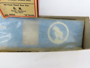 O Scale 2-Rail All-Nation 6606 GN Great Northern 40' Steel Boxcar #11450 Kit