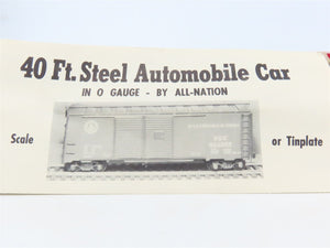 O Scale 2-Rail All-Nation 3680 GN Great Northern 40' Steel Boxcar #5300 Kit