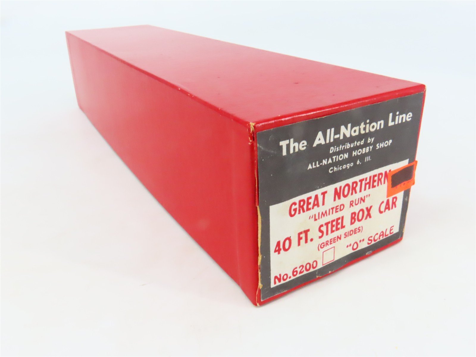 O Scale 2-Rail All-Nation 6200 GN Great Northern 40' Boxcar #27056 Kit