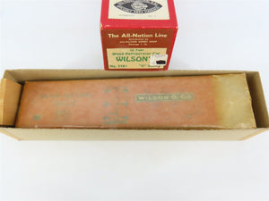 O Scale 2-Rail All-Nation 3581 Wilson's 36' Wood Refrigerator Car #9321 Kit