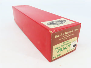 O Scale 2-Rail All-Nation 3581 Wilson's 36' Wood Refrigerator Car #9321 Kit