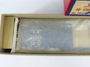 O Scale 2-Rail All-Nation 3656 B&M Boston & Maine 40' Steel Boxcar #74356 Kit