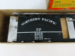 O 2-Rail All-Nation 3646 NP Northern Pacific 40' Steel Boxcar #1008 Kit