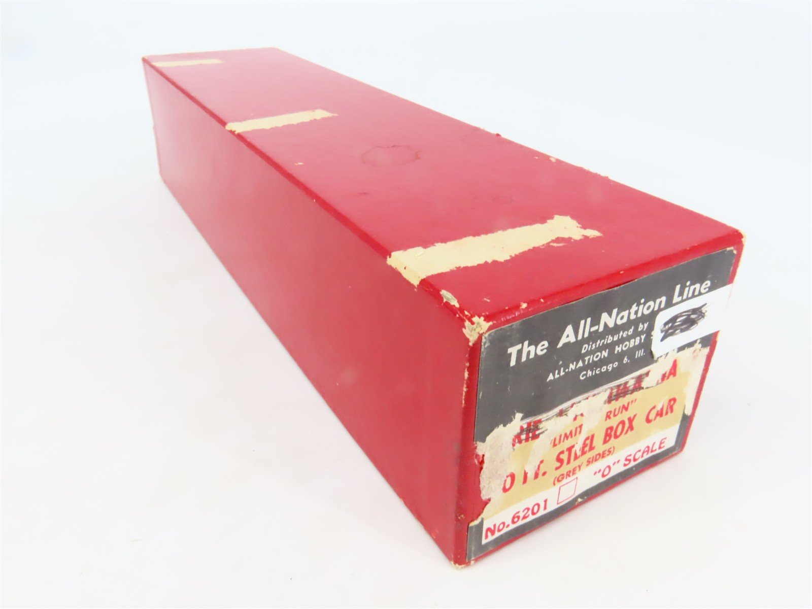 O 2-Rail All-Nation CP Canadian Pacific 40' Steel Boxcar #2227 Kit