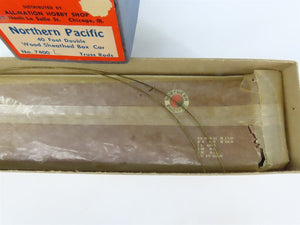 O 2-Rail All-Nation 7400 NP Northern Pacific 40' Wood Boxcar #40007 Kit