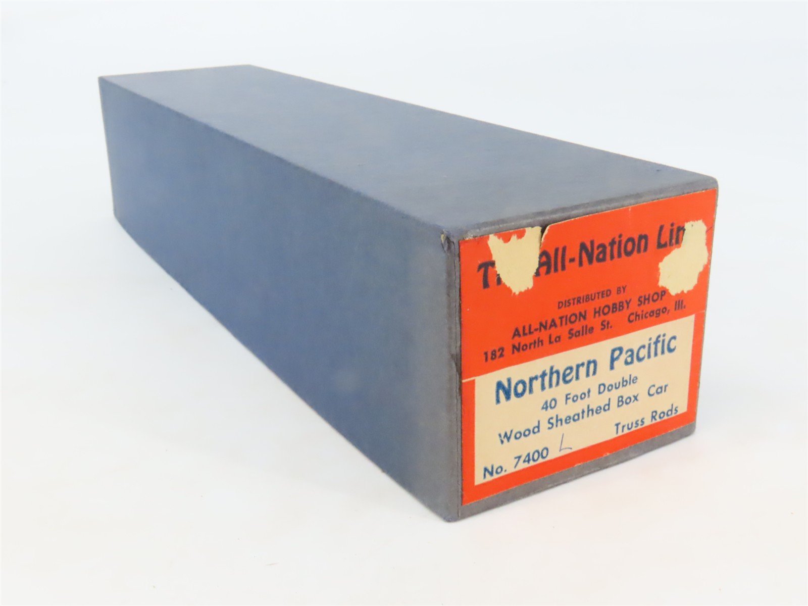 O 2-Rail All-Nation 7400 NP Northern Pacific 40' Wood Boxcar #40007 Kit