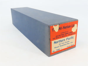 O 2-Rail All-Nation 7400 NP Northern Pacific 40' Wood Boxcar #40007 Kit