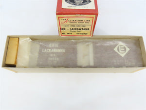 O 2-Rail All-Nation 3674 EL Erie Lackawanna 40' Steel Boxcar #70753 Kit