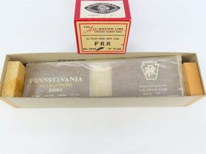 O Scale 2-Rail All-Nation 3649 PRR Pennsylvania 40' Steel Boxcar #24063 Kit
