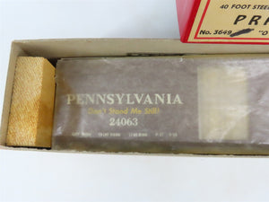 O Scale 2-Rail All-Nation 3649 PRR Pennsylvania 40' Steel Boxcar #24063 Kit