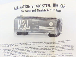 O 2-Rail All-Nation 6602 N&W Norfolk & Western 40' Steel Boxcar #212249 Kit