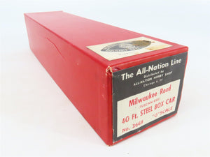 O Scale 2-Rail All-Nation 3669 MILW Milwaukee Road 40' Steel Boxcar #39968 Kit