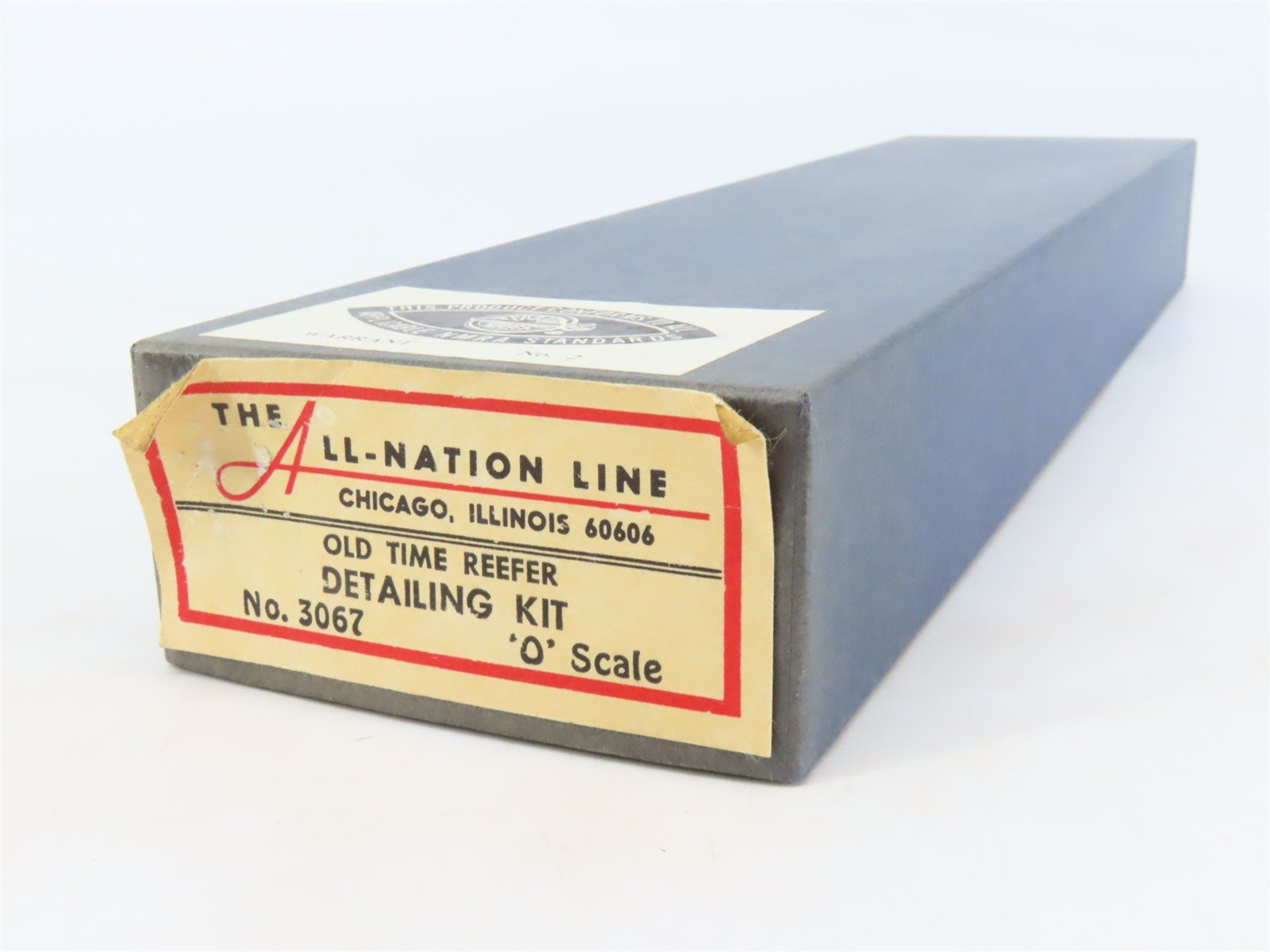 O Scale 2-Rail All-Nation 3067 Old Time Reefer Car Detailing Kit