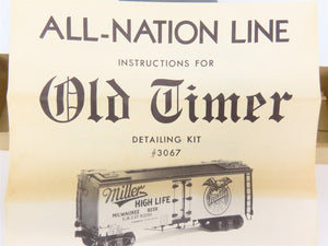 O Scale 2-Rail All-Nation 3067 Old Time Reefer Car Detailing Kit