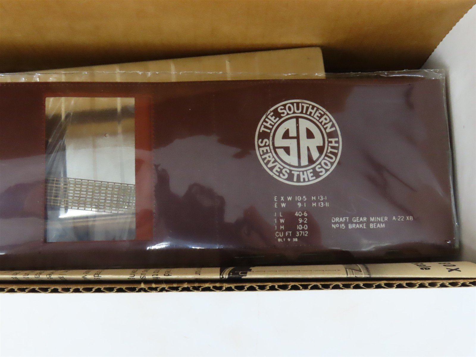 O Scale 2-Rail All-Nation 6601 Southern Railway Boxcar #10065 Kit