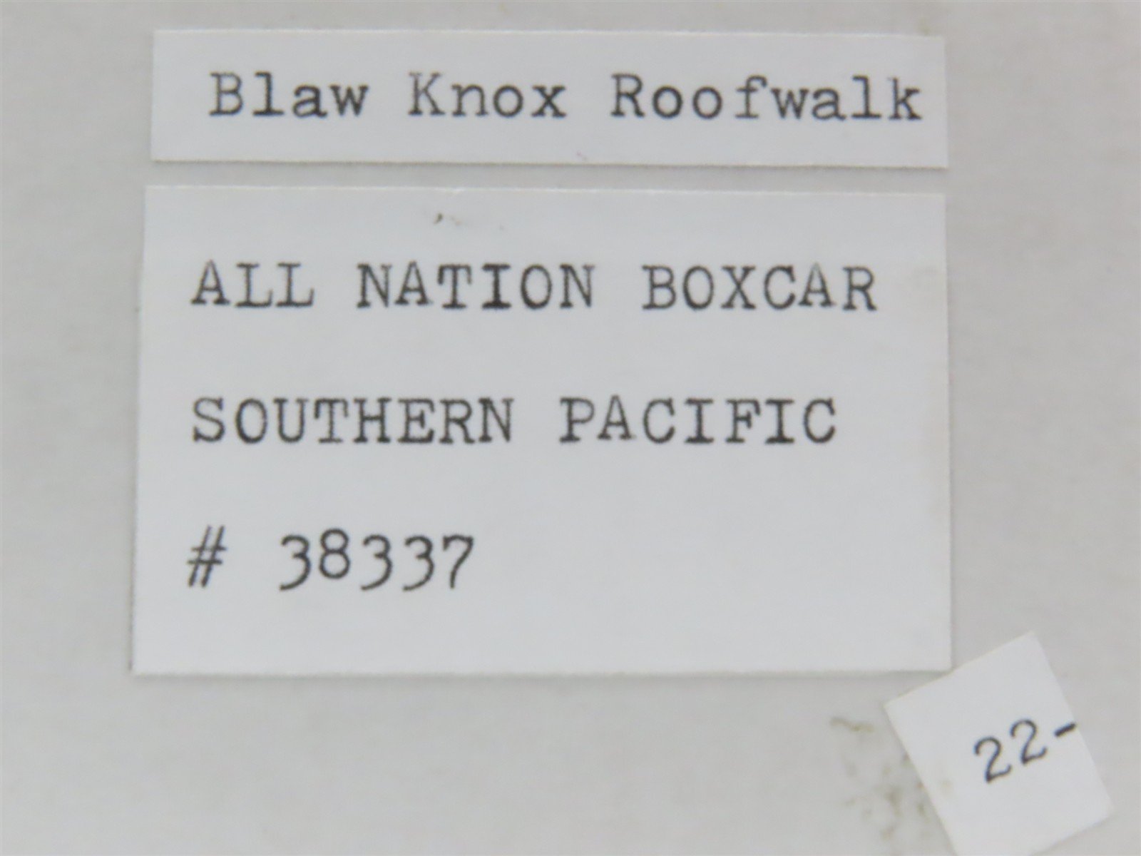 O Scale 2-Rail All-Nation SP Southern Pacific Boxcar #38337 Kit