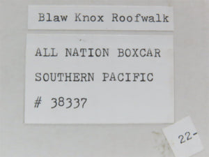 O Scale 2-Rail All-Nation SP Southern Pacific Boxcar #38337 Kit