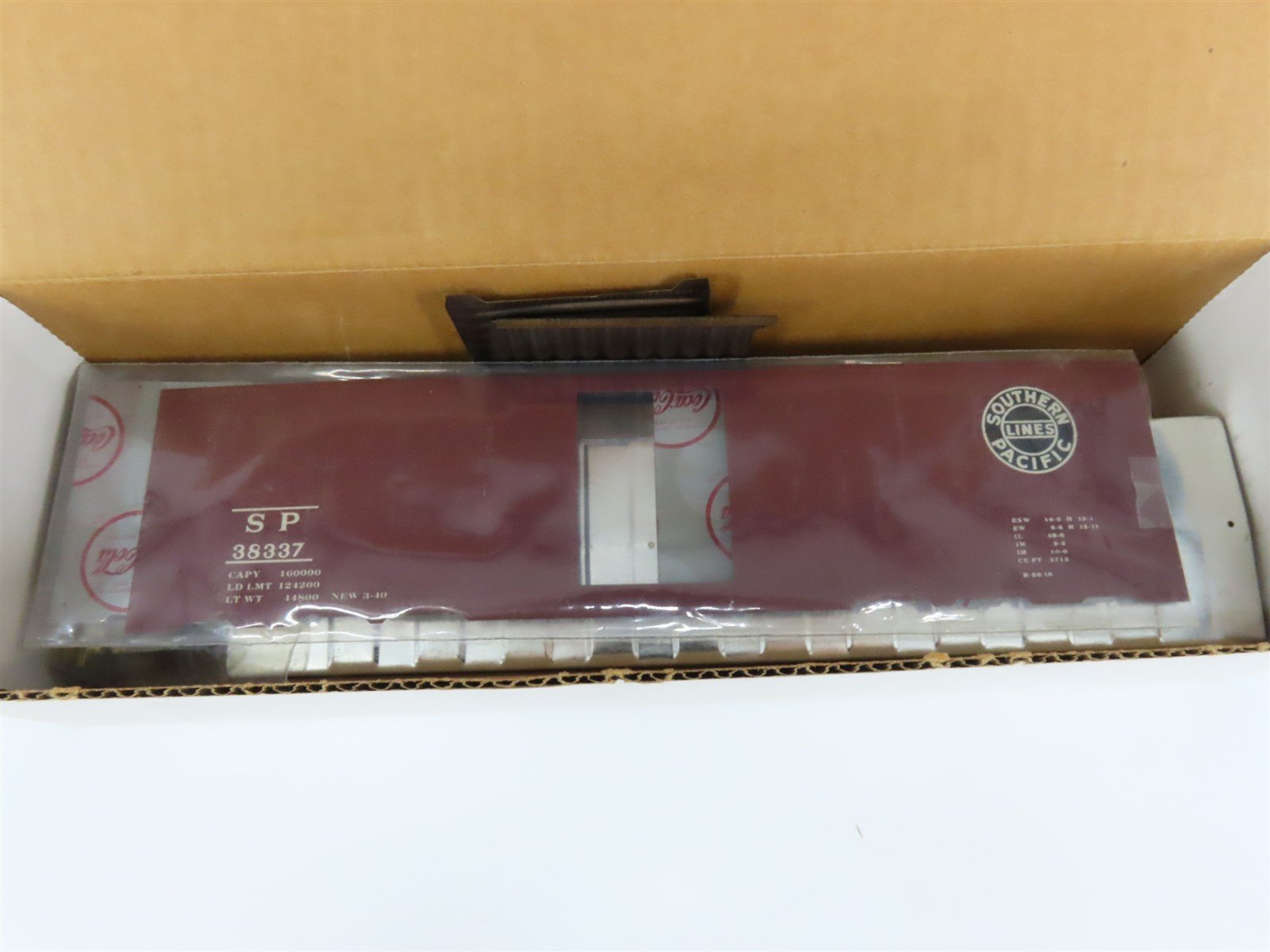 O Scale 2-Rail All-Nation SP Southern Pacific Boxcar #38337 Kit