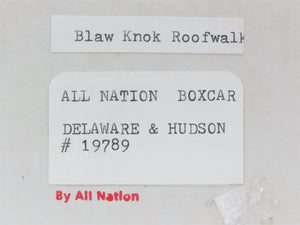 O Scale 2-Rail All-Nation D&H Delaware & Hudson Boxcar #19789 Kit