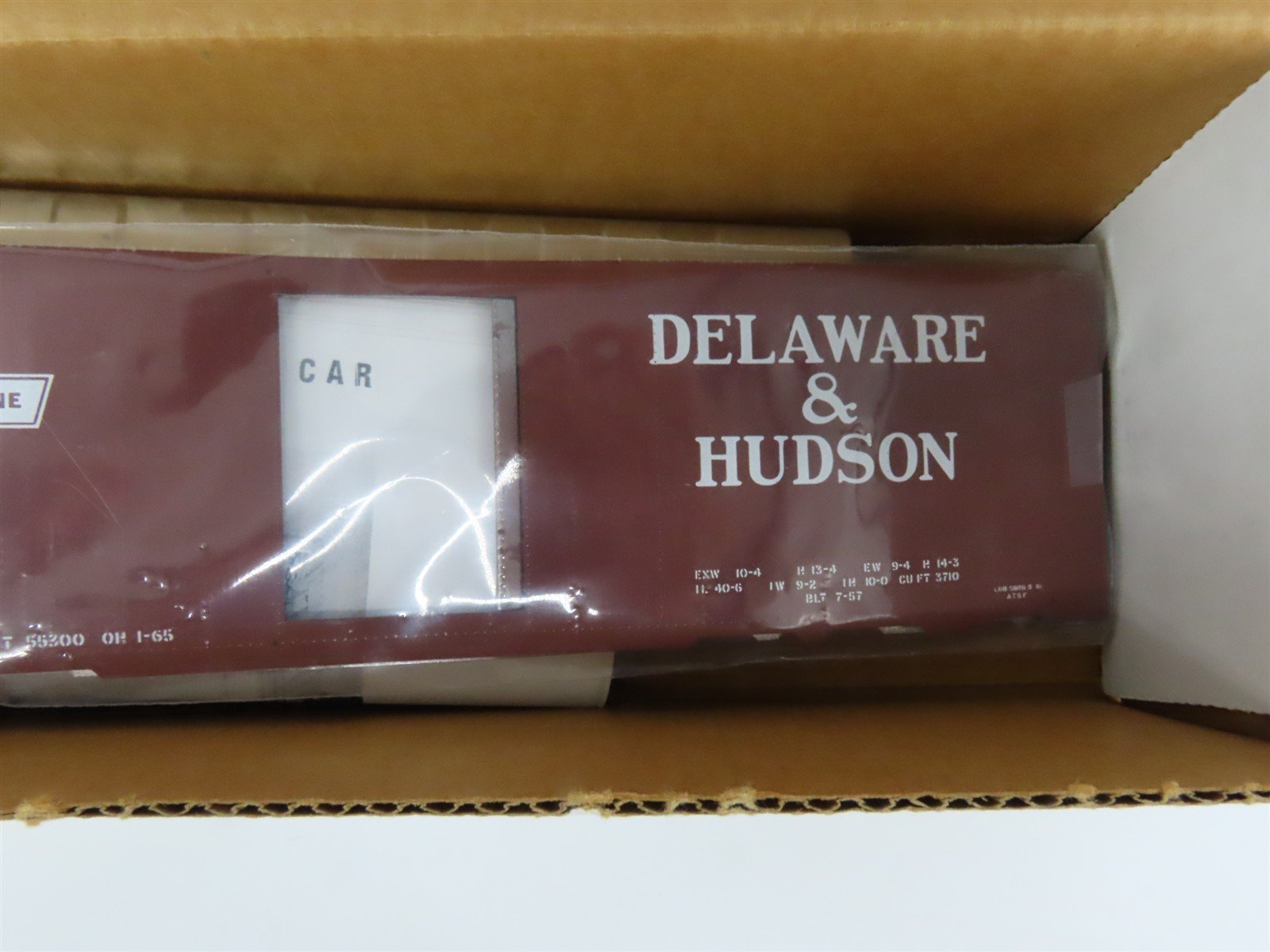 O Scale 2-Rail All-Nation D&H Delaware & Hudson Boxcar #19789 Kit