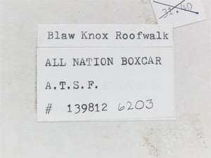 O Scale 2-Rail All-Nation 6203 ATSF Santa Fe Boxcar #139812 Kit