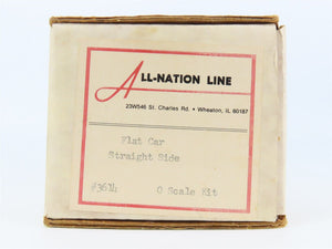 O Scale 2-Rail All-Nation 361L Undecorated Flatcar Built-Up Kit