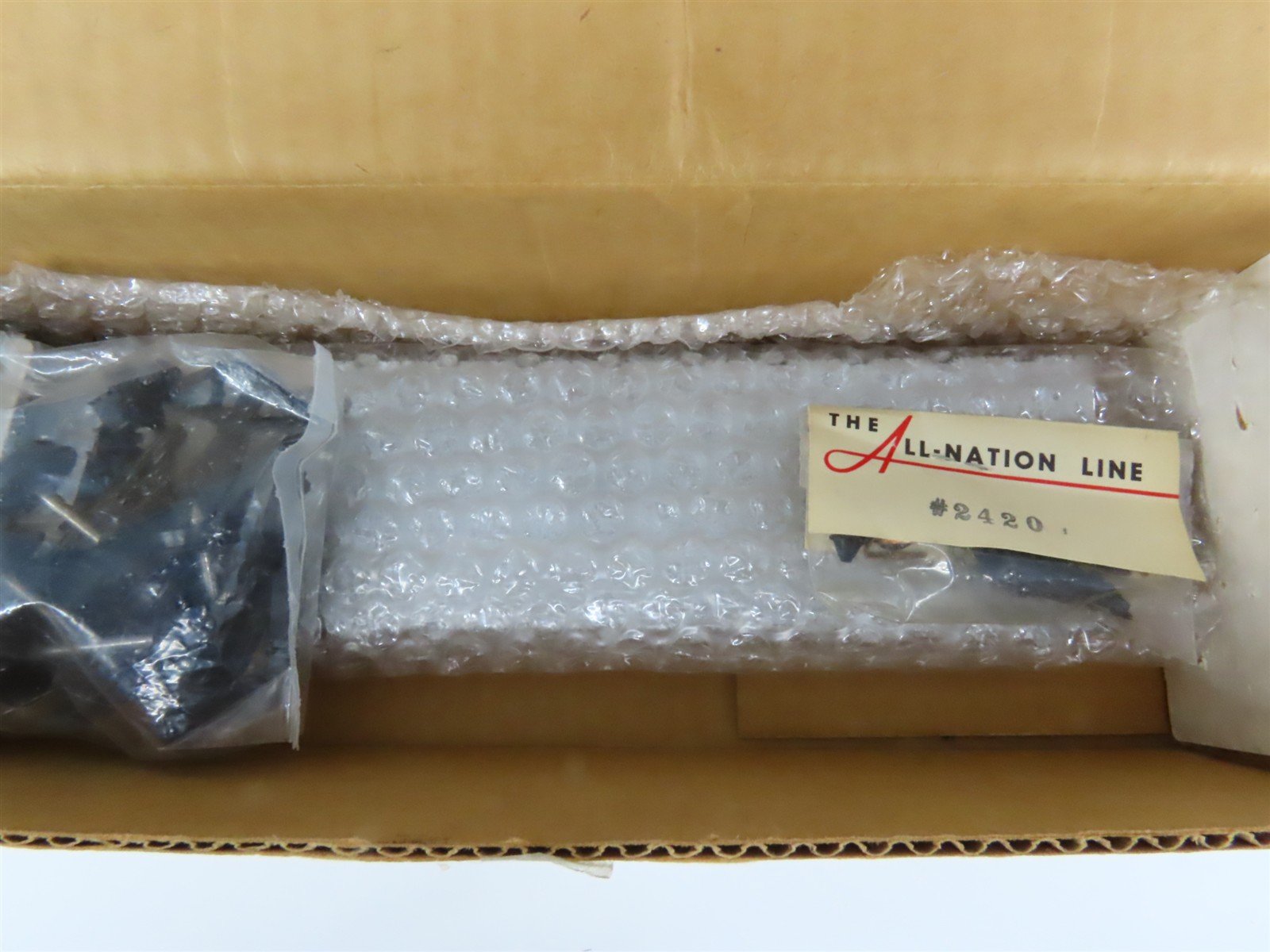 O Scale 2-Rail All-Nation 361L Undecorated Flatcar Built-Up Kit
