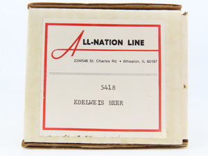 O Scale 2-Rail All-Nation 5418 URT Edelweis Wood Reefer Car #18301 Kit