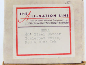 O Scale 2-Rail All-Nation NMRA 40' Wood Sheathed Boxcar #1976 Kit