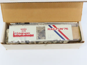 O Scale 2-Rail All-Nation NMRA 40' Wood Sheathed Boxcar #1976 Kit