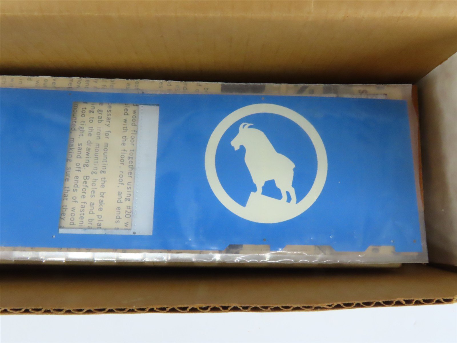 O Scale 2-Rail All-Nation 6606 GN Great Northern 40' Steel Boxcar #11450 Kit
