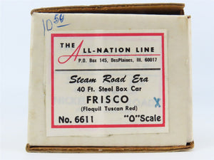 O Scale 2-Rail All-Nation 6611 SLSF Frisco 40' Steel Boxcar #17774 Kit