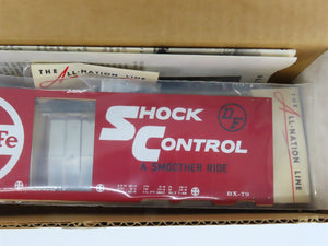 O Scale 2-Rail All-Nation 3665 ATSF Santa Fe 40' Steel Boxcar #16934 Kit