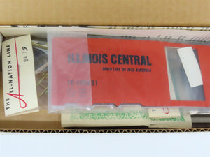 O Scale 2-Rail All-Nation 6618 IC Illinois Central 40' Steel Boxcar #120681 Kit