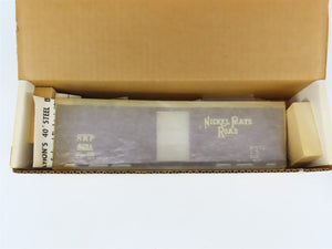 O Scale 2-Rail All-Nation 6609 NKP Nickel Plate Road 40' Steel Boxcar #6251 Kit