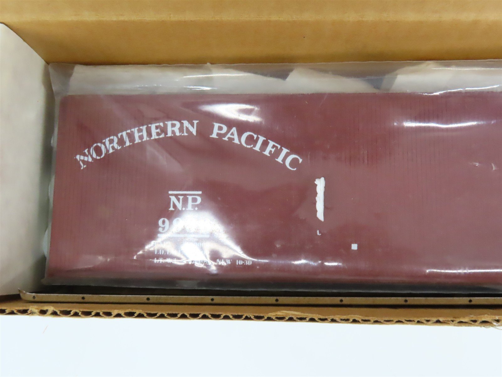 O Scale 2-Rail All-Nation 3702 NP Northern Pacific 40' Wood Boxcar #9936 Kit